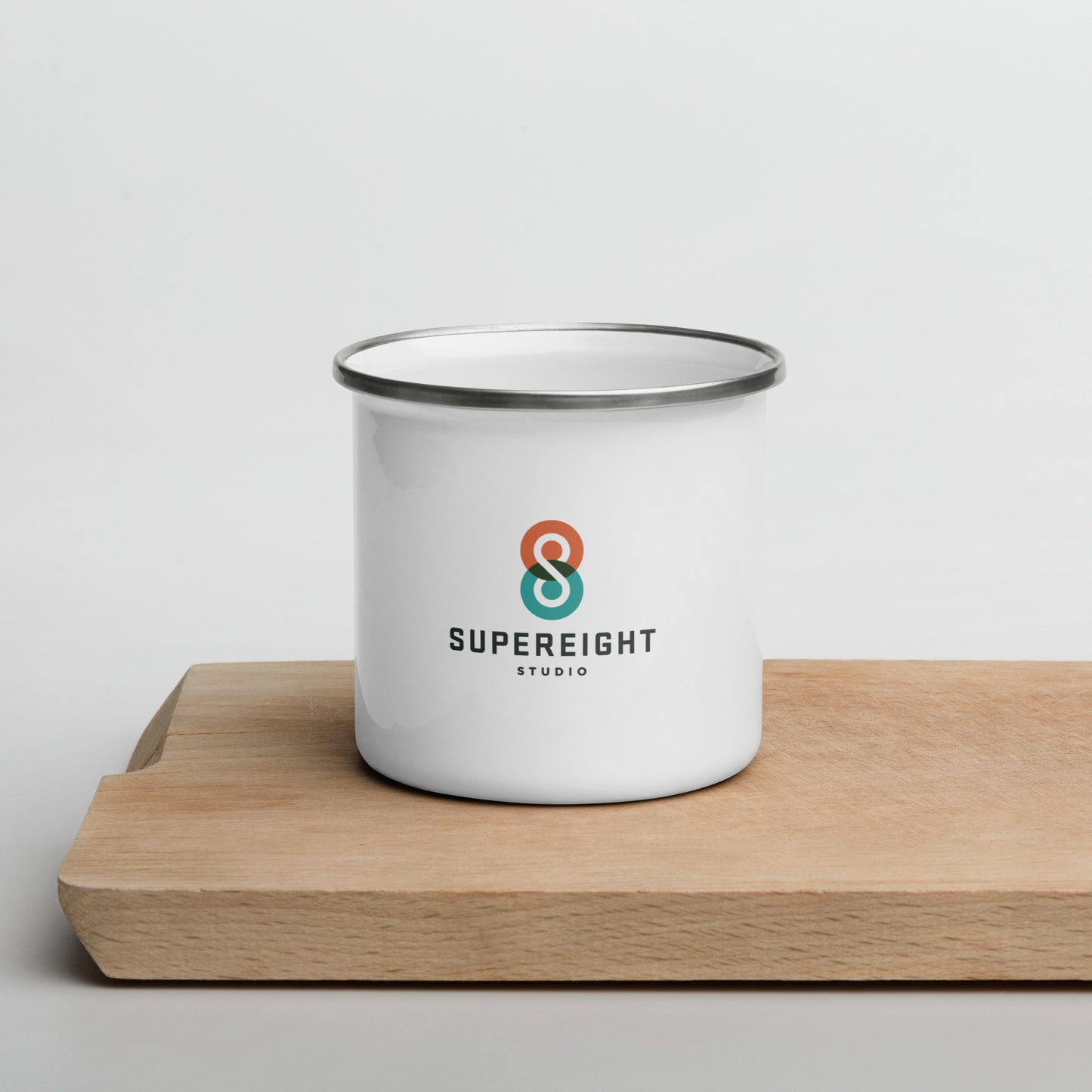 Supereight Studio Enamel Mug