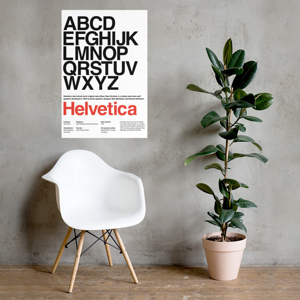 Helvetica Poster