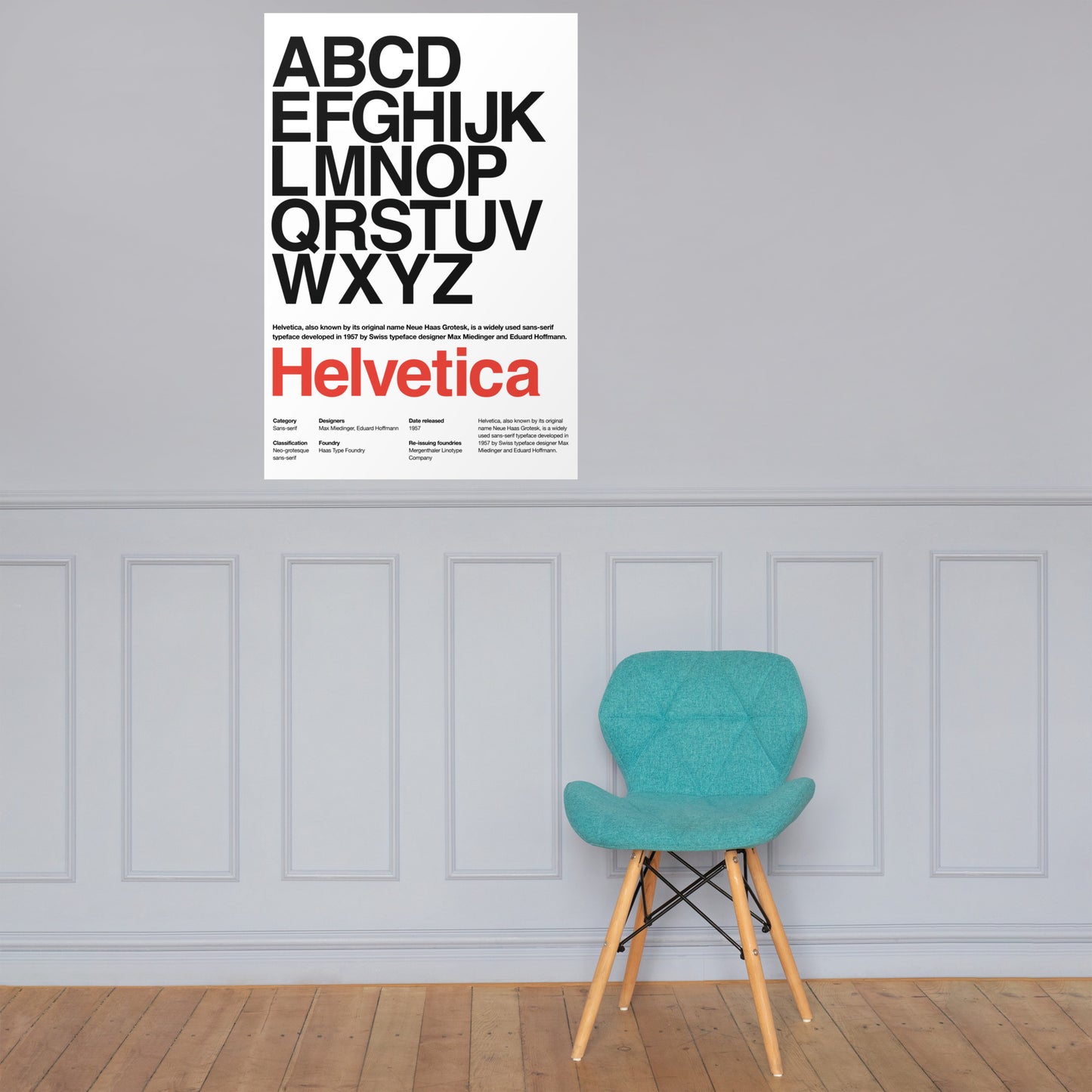 Helvetica Poster