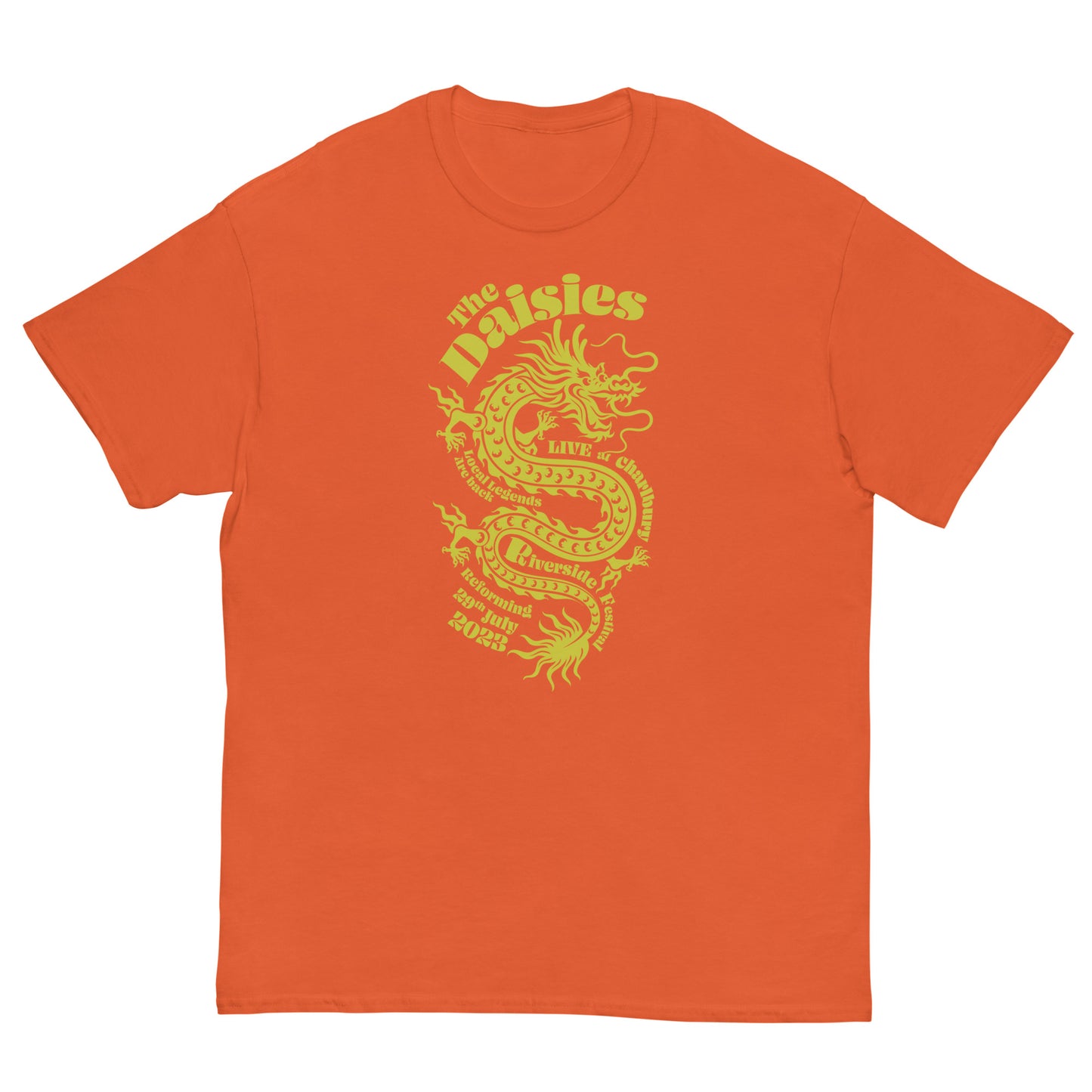 The Daisies - Live at Charlbury Riverside Festival 2023 - Men's classic tee