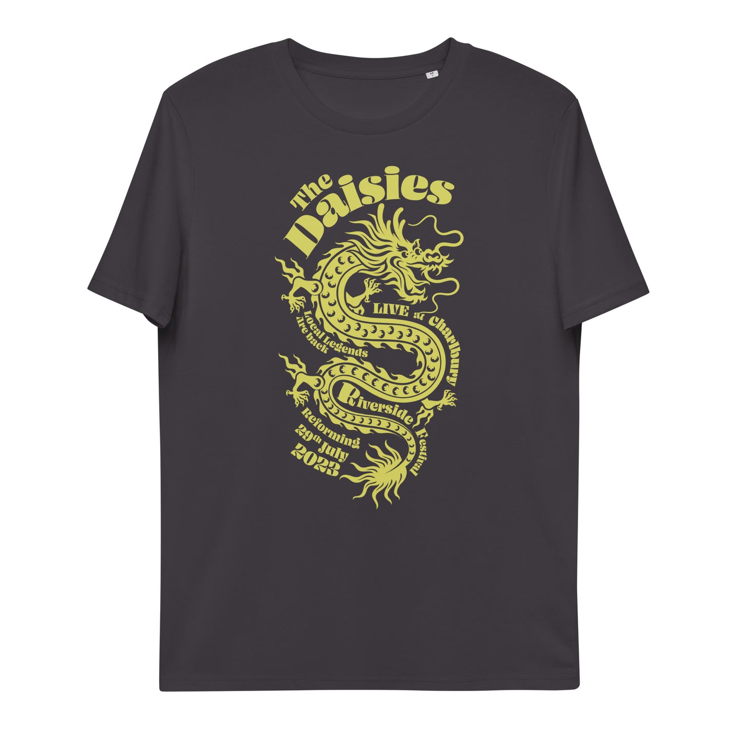 The Daisies - Live at Charlbury Riverside Festival 2023 - Unisex organic cotton t-shirt