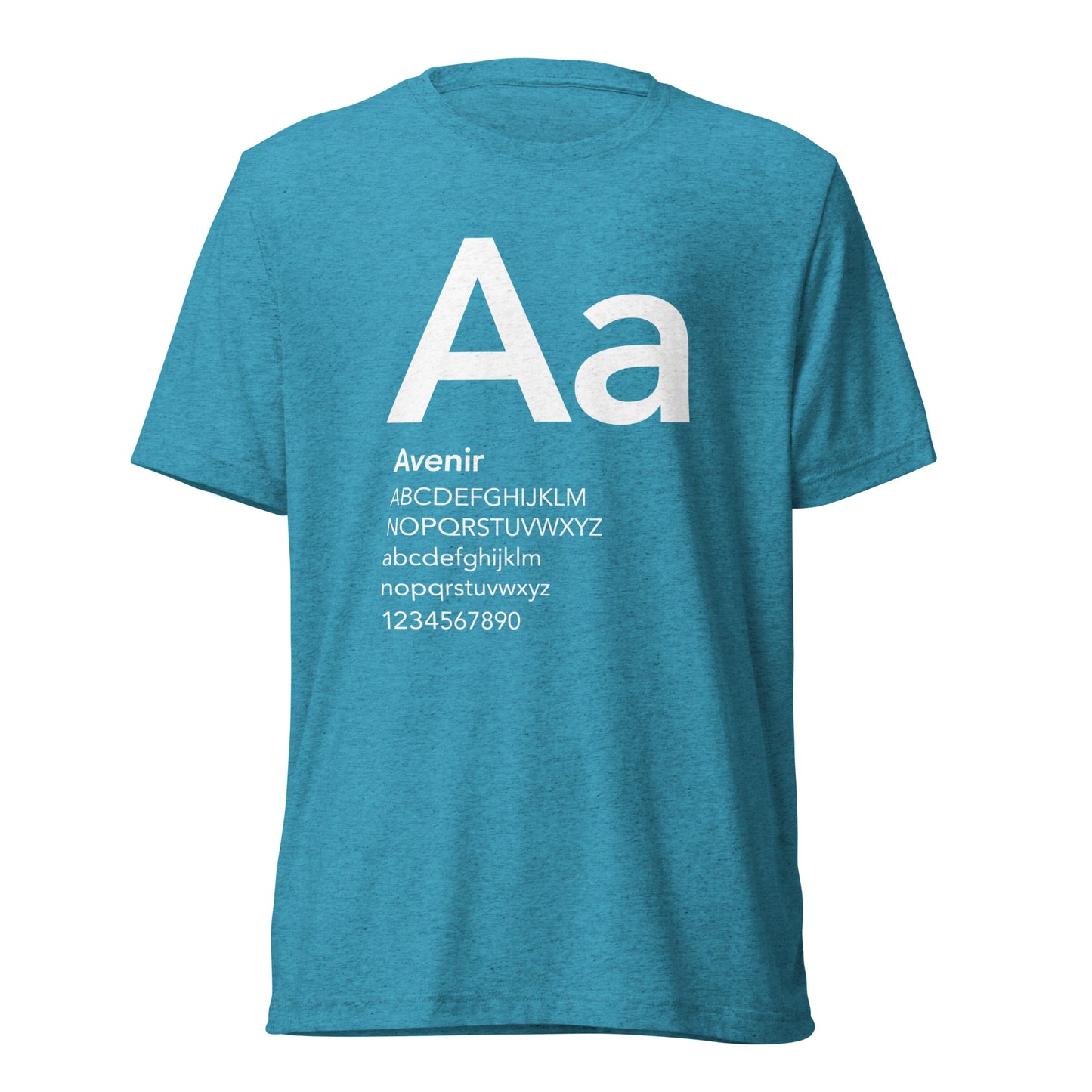 Type Sample - Avenir - Short sleeve t-shirt