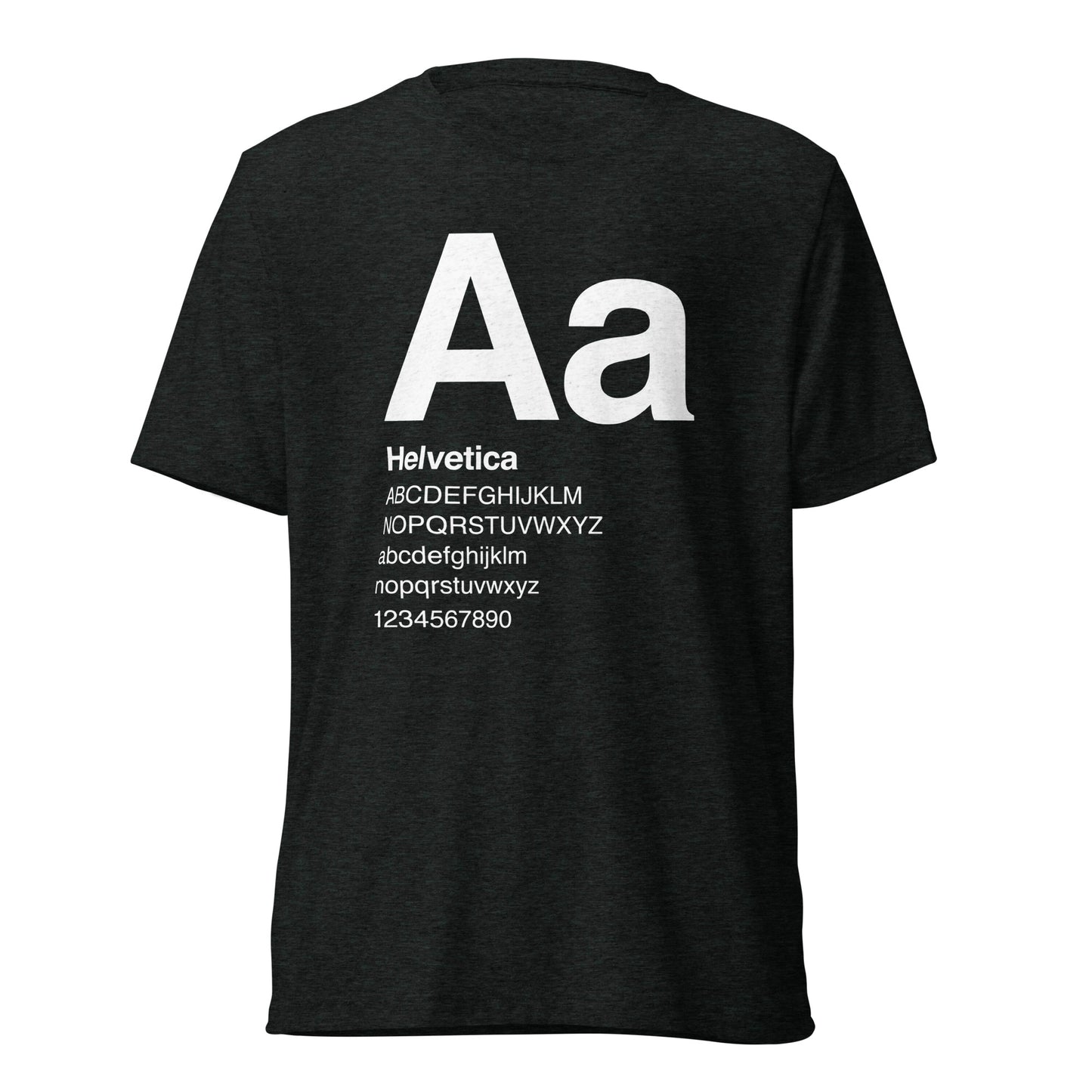 Type Sample - Helvetica - Short sleeve t-shirt