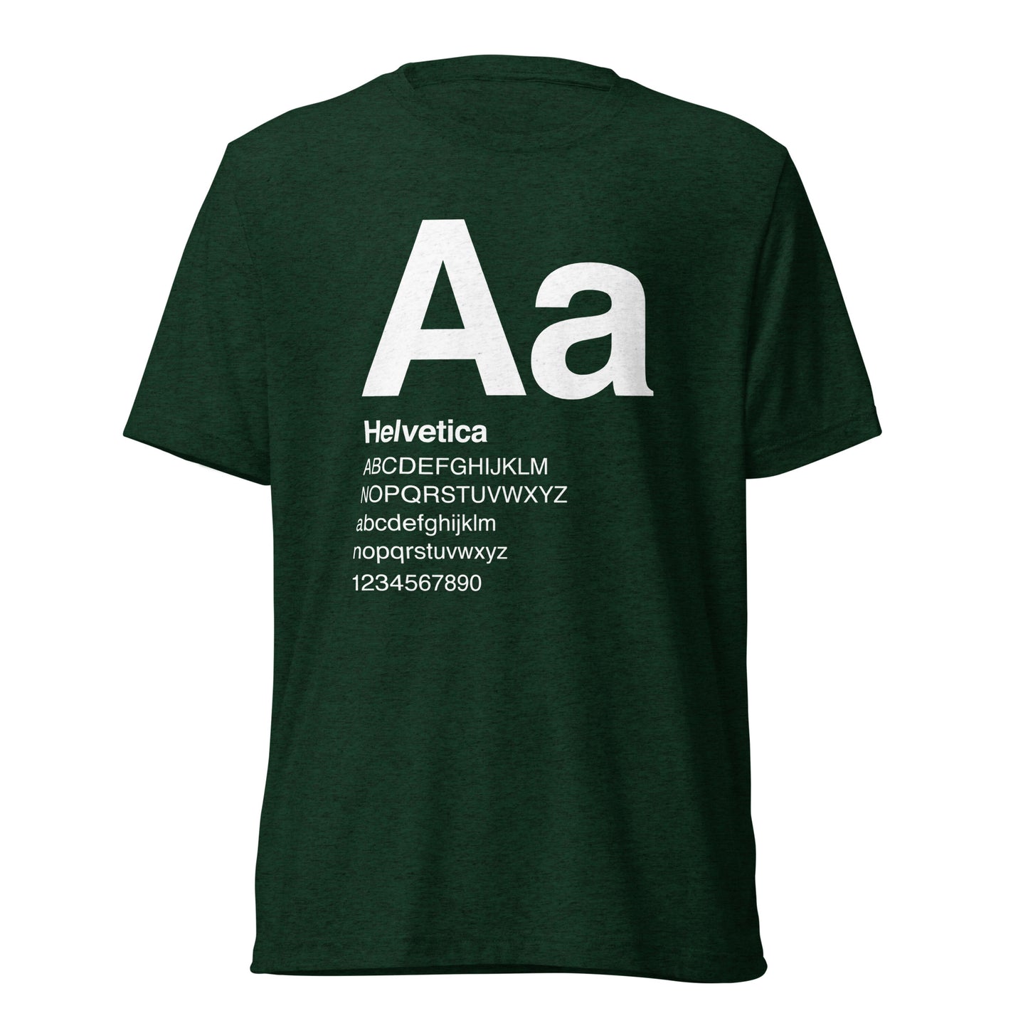 Type Sample - Helvetica - Short sleeve t-shirt