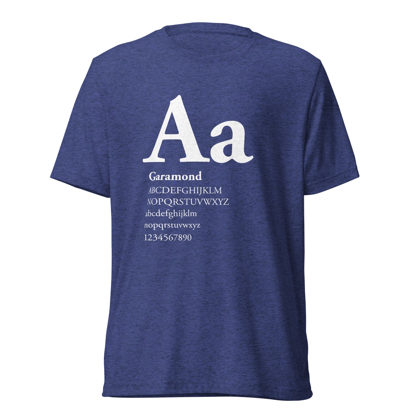 Type Sample - Garamond - Short sleeve t-shirt