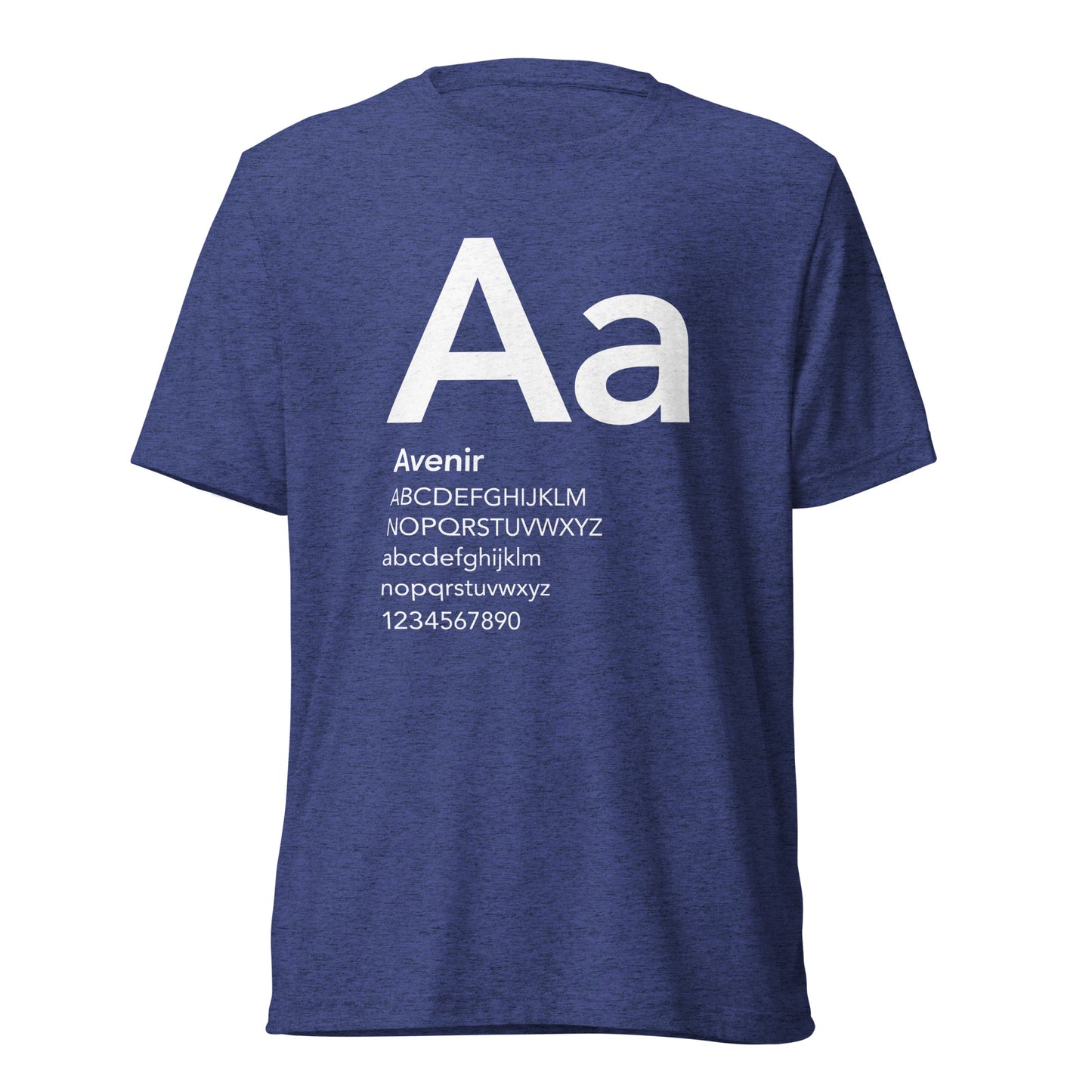 Type Sample - Avenir - Short sleeve t-shirt