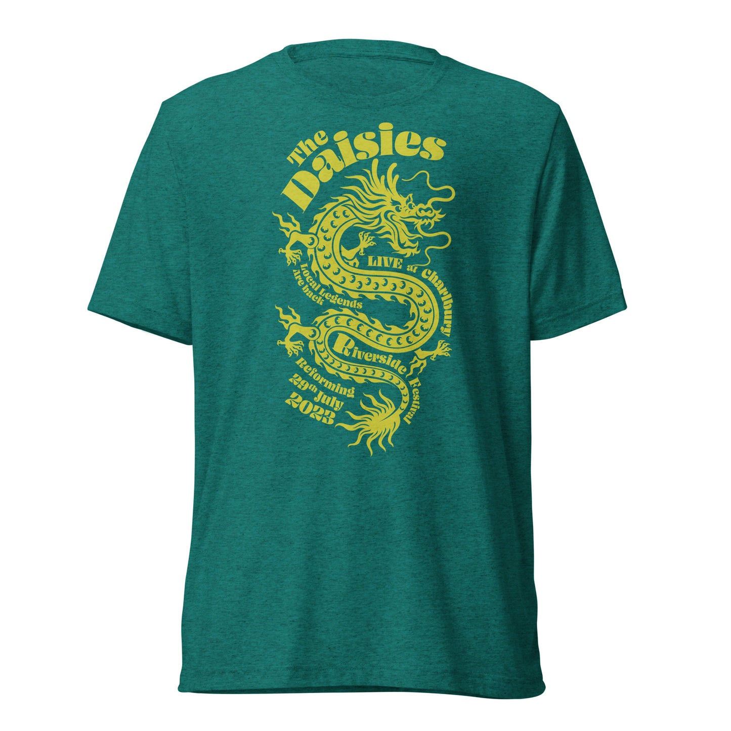 The Daisies - Live at Charlbury Riverside Festival 2023 - Vintage Short sleeve tri-blend t-shirt