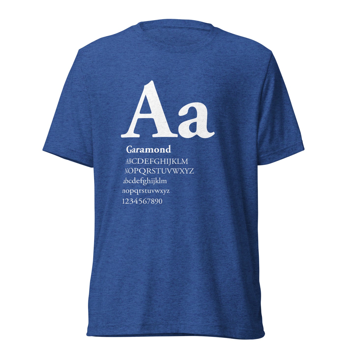 Type Sample - Garamond - Short sleeve t-shirt