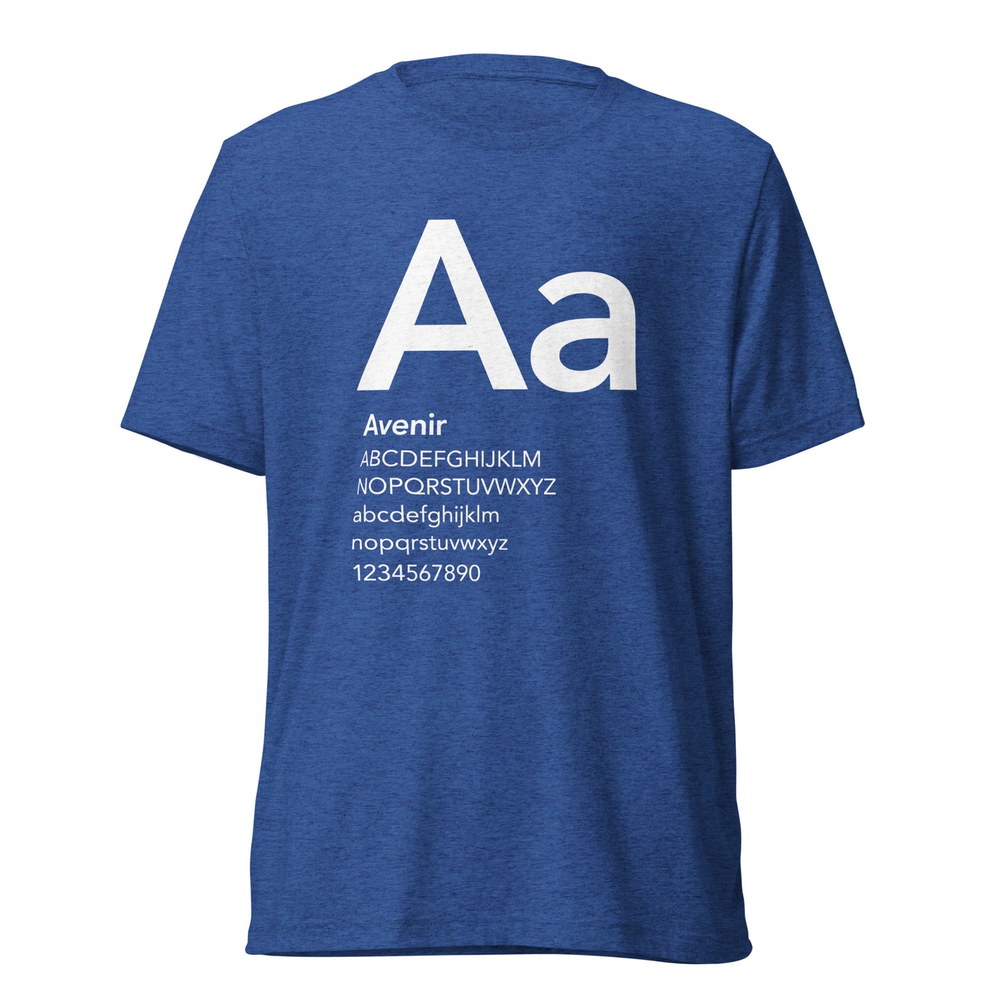 Type Sample - Avenir - Short sleeve t-shirt