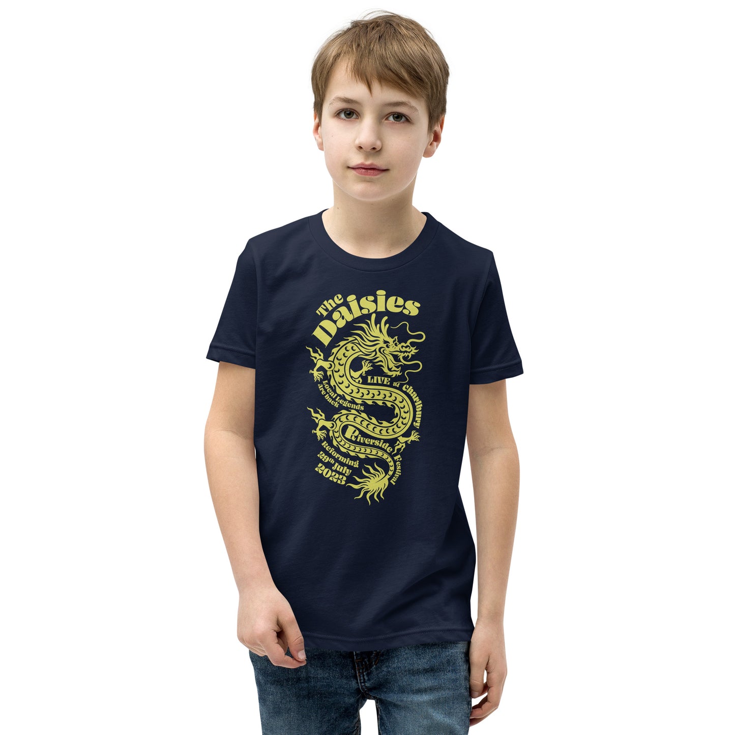 The Daisies - Live at Charlbury Riverside Festival 2023 - Youth Short Sleeve T-Shirt