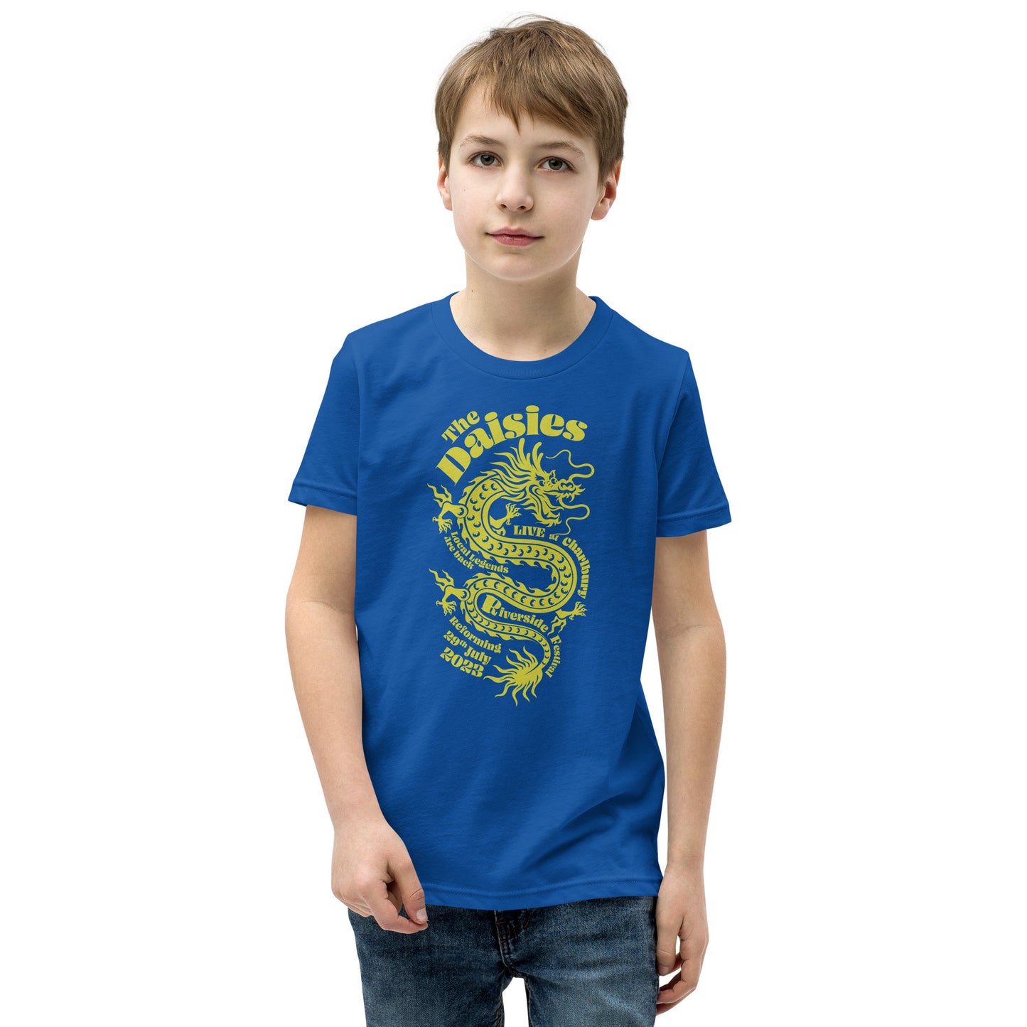 The Daisies - Live at Charlbury Riverside Festival 2023 - Youth Short Sleeve T-Shirt